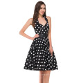 Грейс Карин Ретро хлопок Стиль 50-х платье в горошек 1950-х годов старинные платья CL4599-1#